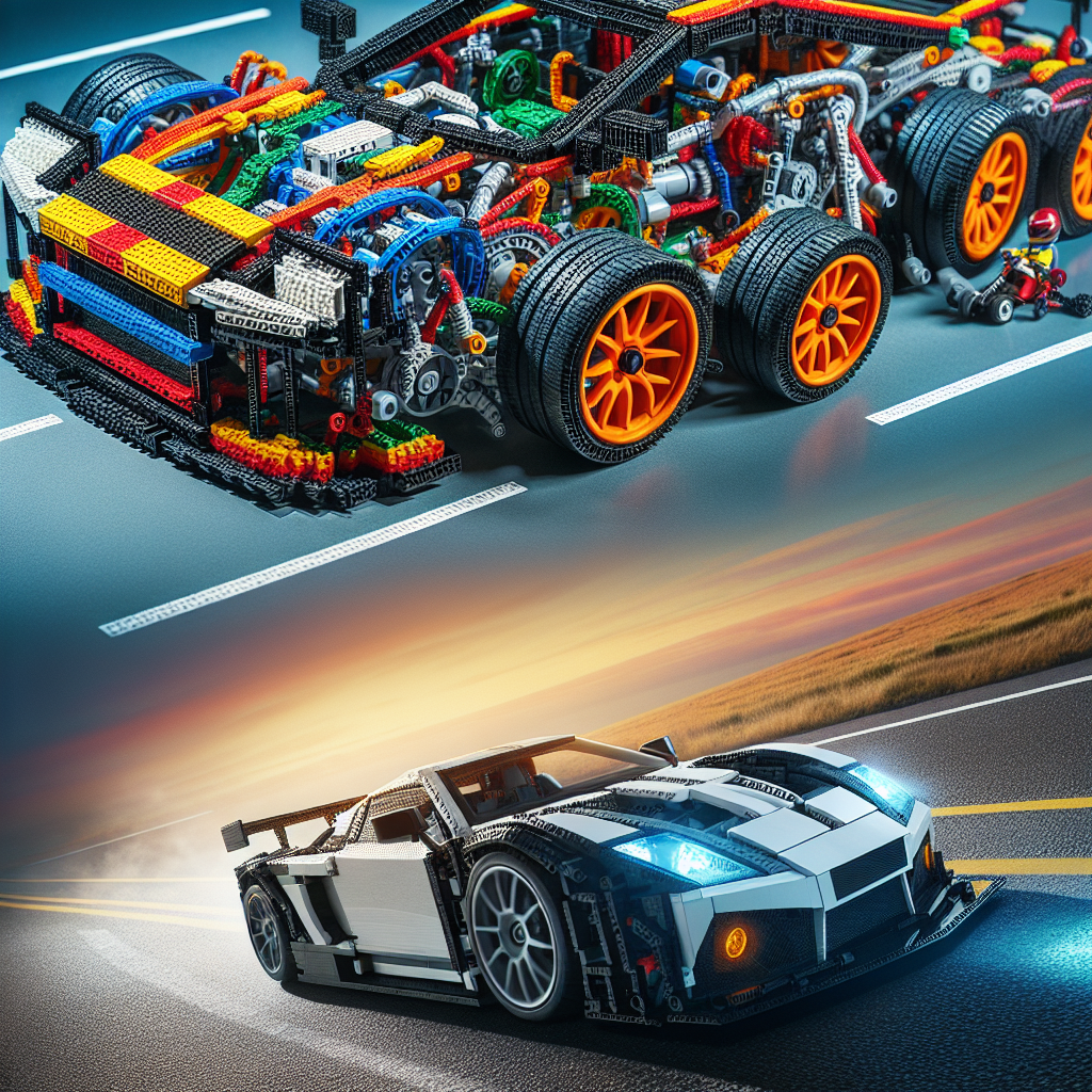 The Perfect Fusion of LEGO Technic Cars and Real-Life Vehicles