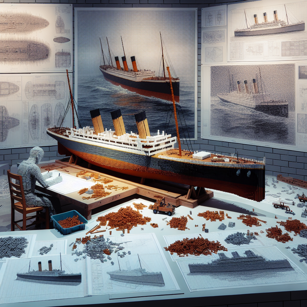 The Story Behind the Bricks: Designing LEGO Titanic 10294