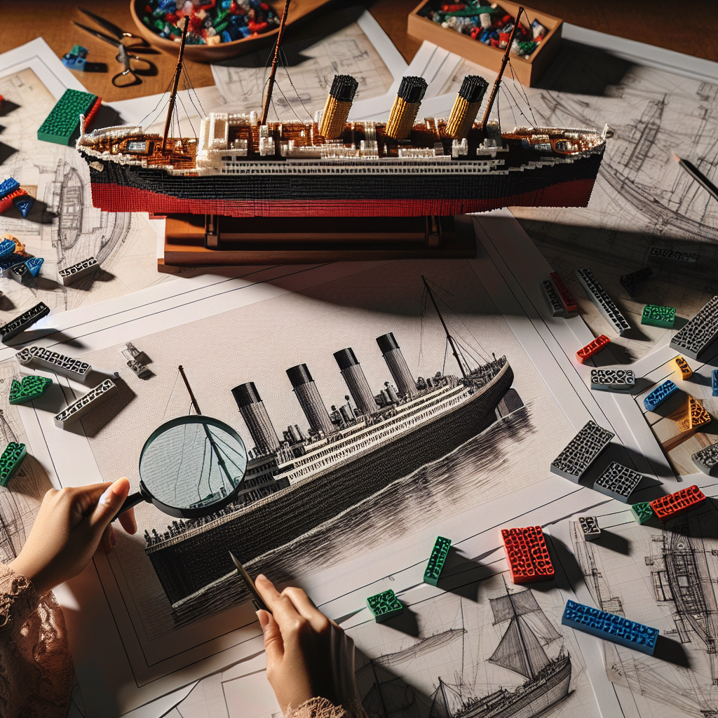 The Story Behind the Bricks: Designing LEGO Titanic 10294