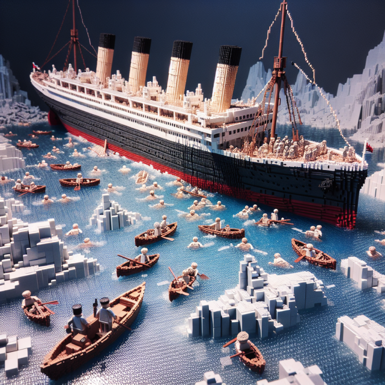 The Story of Titanic: Brought to Life by LEGO Set 10294