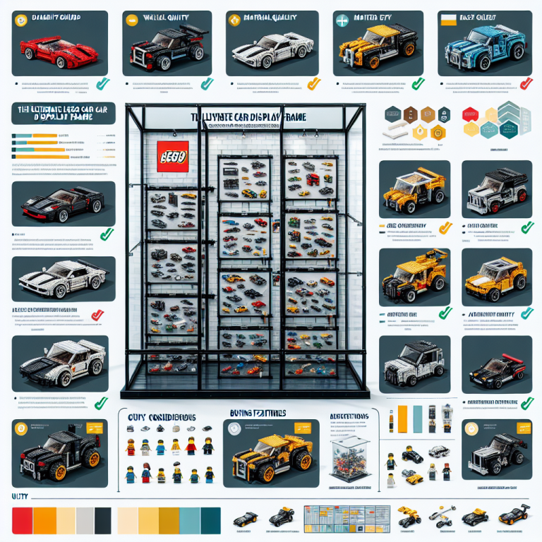 The Ultimate LEGO Car Display Frame Buying Guide