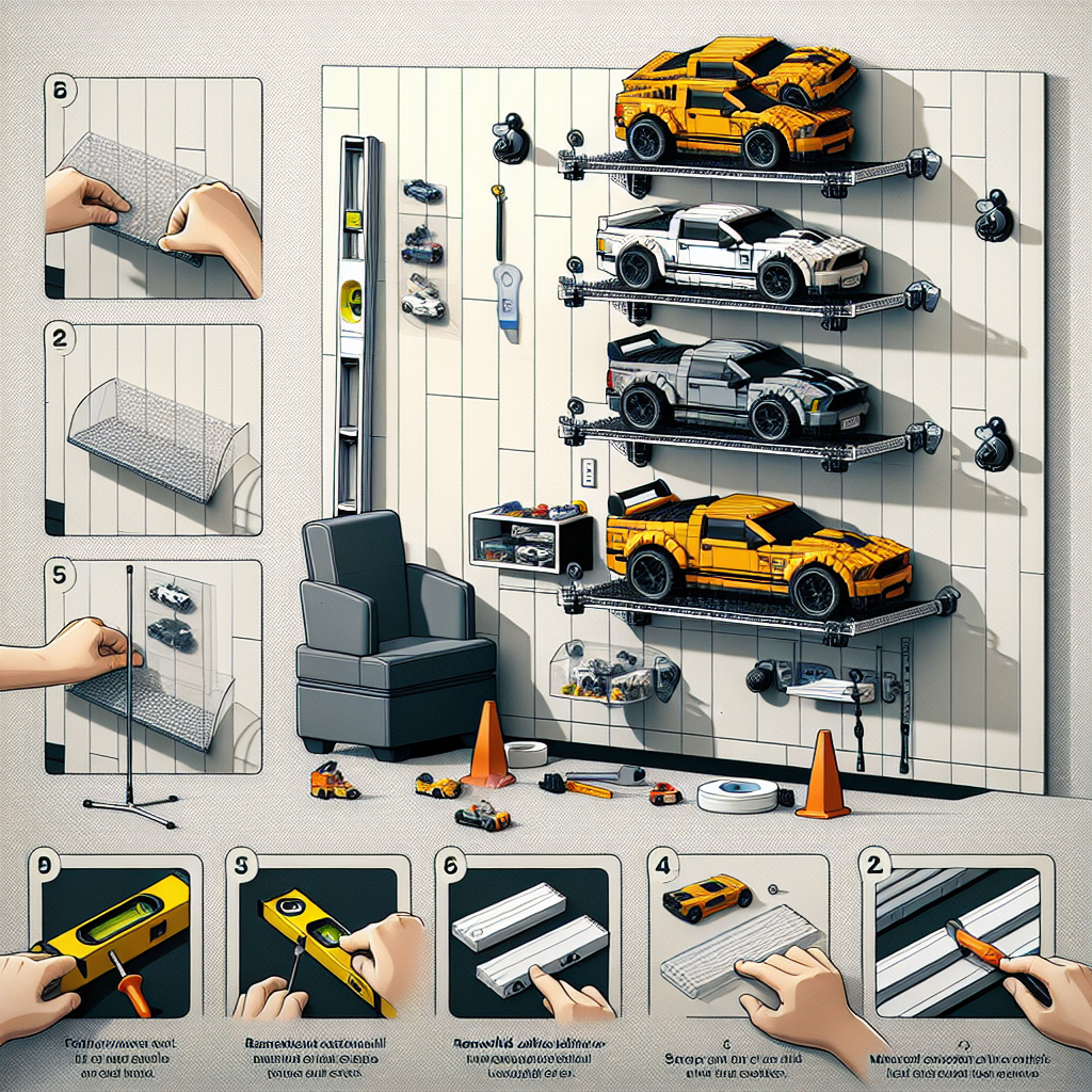 Tips for Hanging LEGO Cars on Walls Without Damaging Them