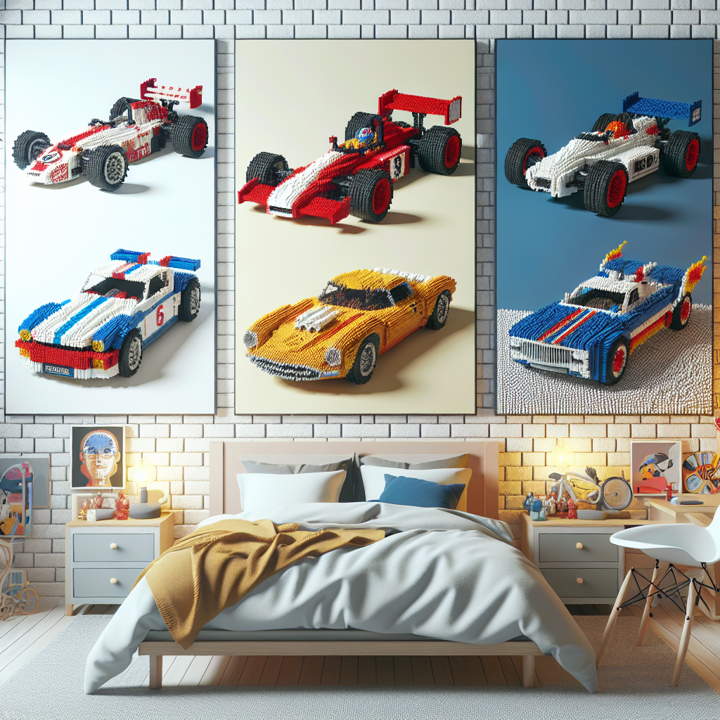 Transform Your Room with these LEGO Car Wall Hanging Ideas