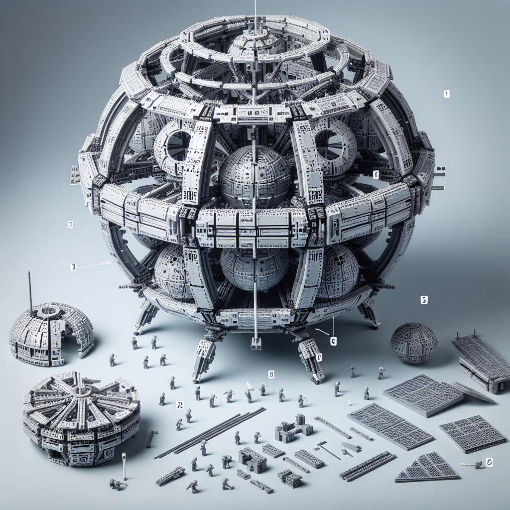 A Step-by-Step Guide to Assembling the LEGO Death Star