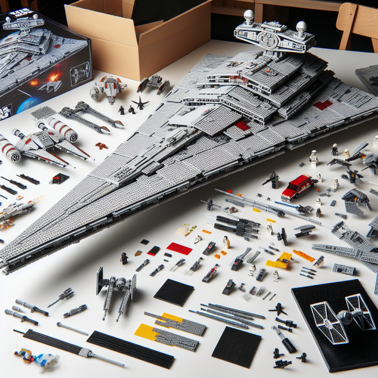 Building the LEGO Star Wars Imperial Star Destroyer 75252: Ultimate Collector Series Breakdown