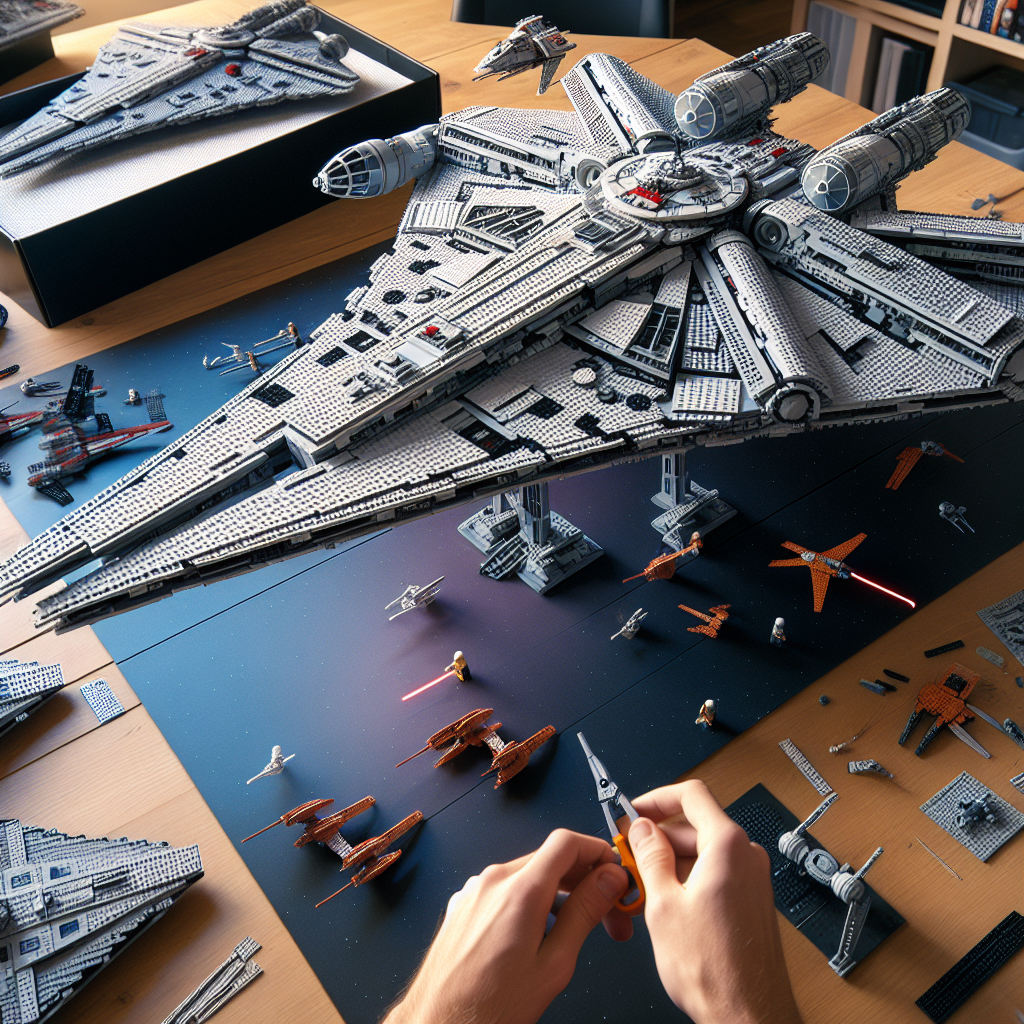 Building the LEGO Star Wars Imperial Star Destroyer 75252: Ultimate Collector Series Breakdown