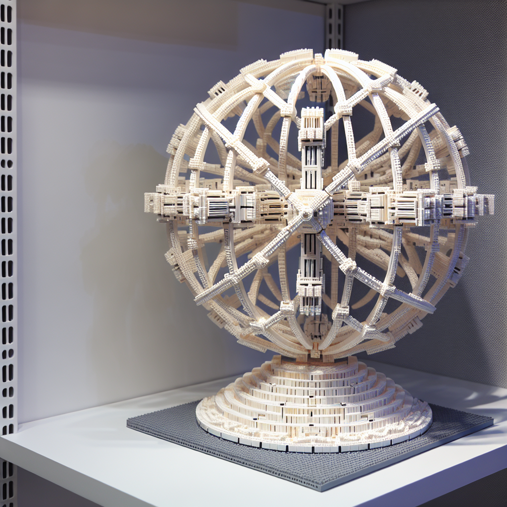 Displaying the LEGO Death Star: Balancing Aesthetics and Space