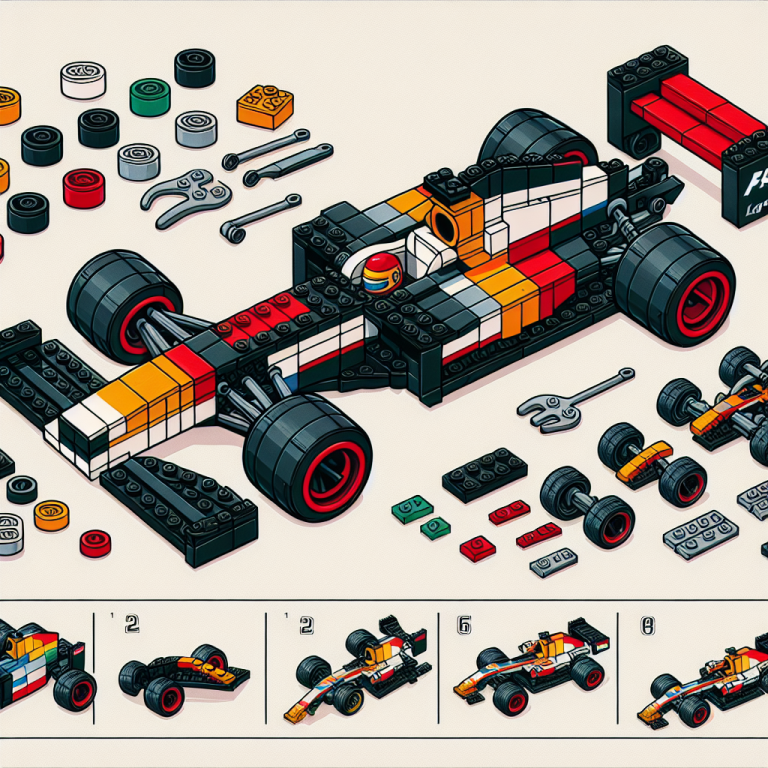 How to Build a LEGO F1 Car That Races