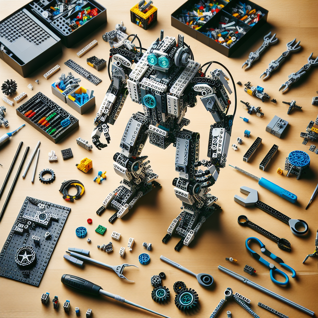 How to Build a LEGO Technic Robot from Scratch