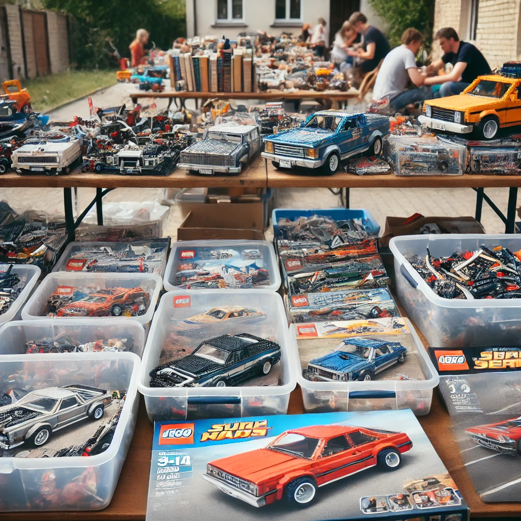 How to Buy Cheap LEGO Cars at Garage Sales