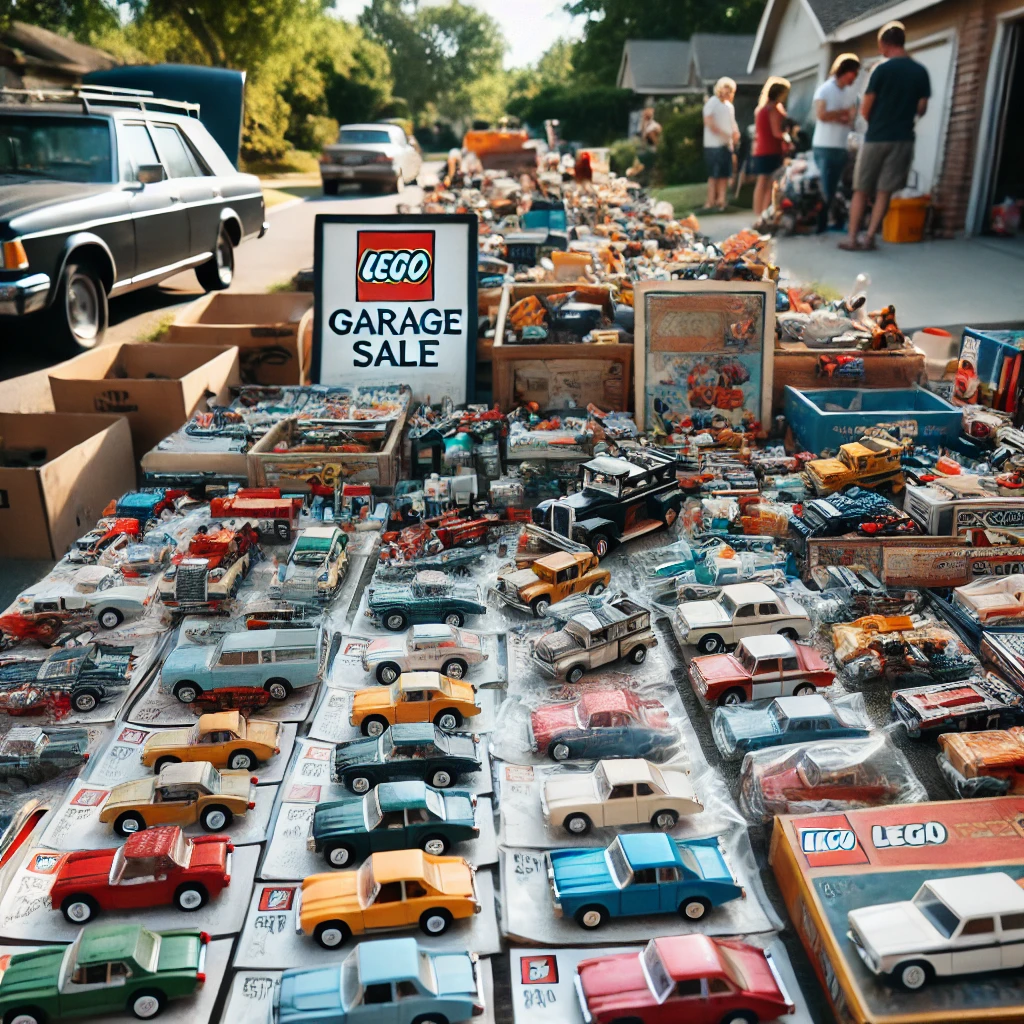 How to Buy Cheap LEGO Cars at Garage Sales