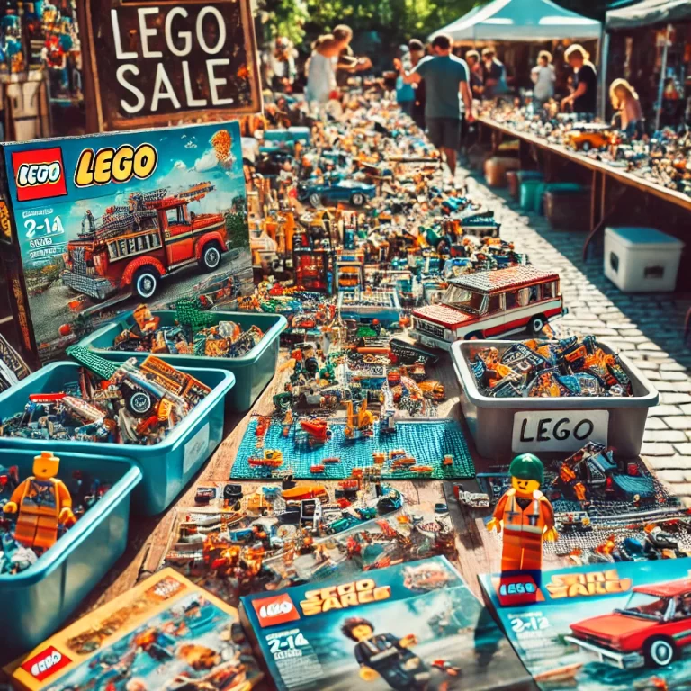 How to Buy Cheap LEGO Products at Garage Sales and Flea Markets