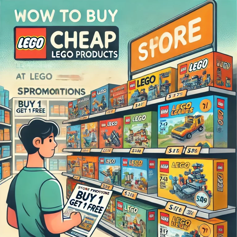 How to Buy Cheap LEGO Products at Retail Stores