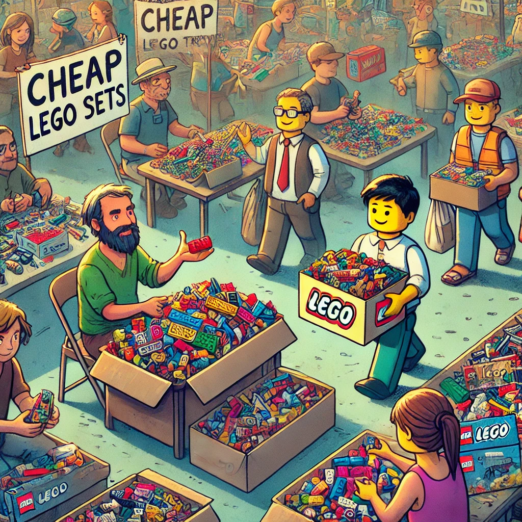 How to Buy Cheap LEGO Products by Engaging in Trade