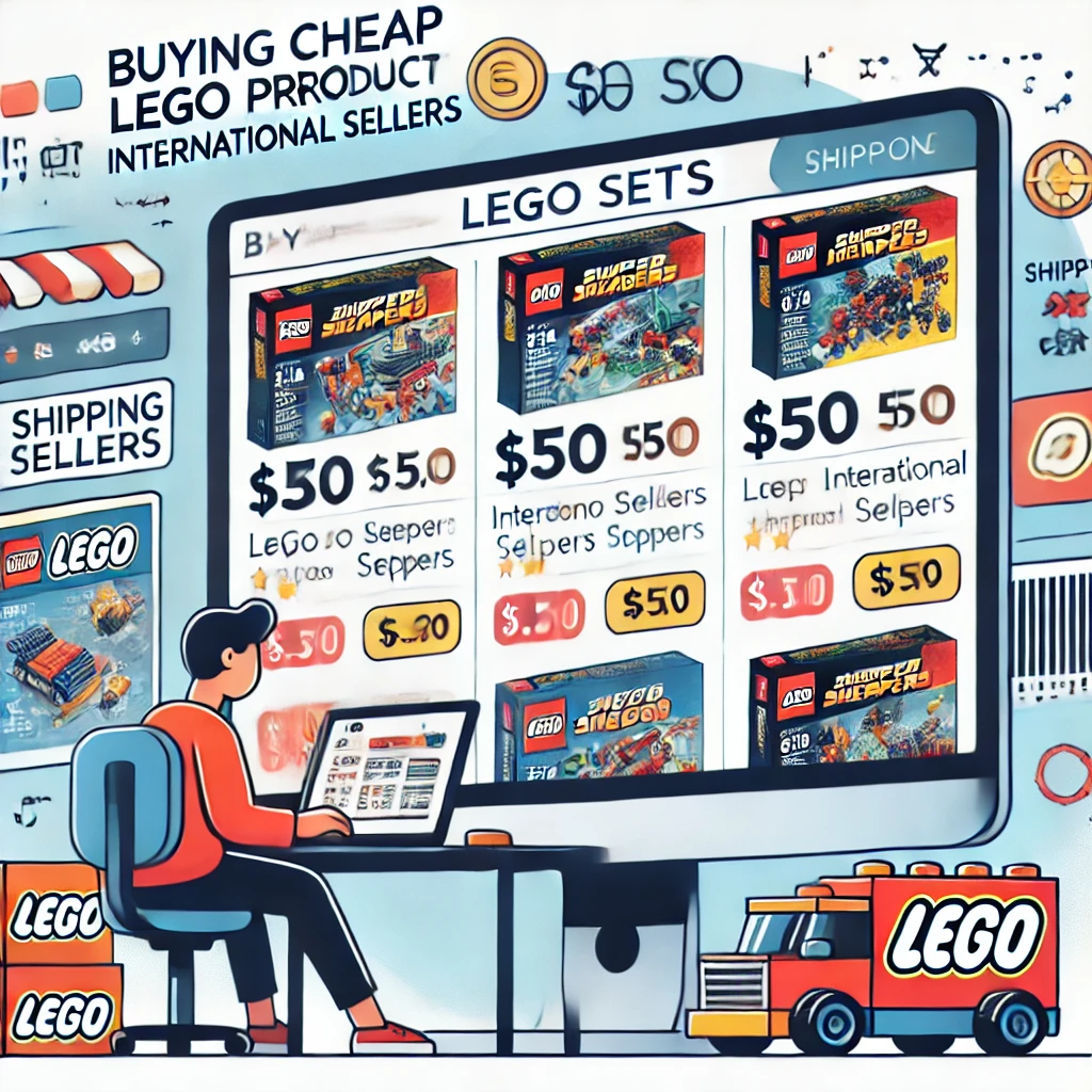 How to Buy Cheap LEGO Products from International Sellers