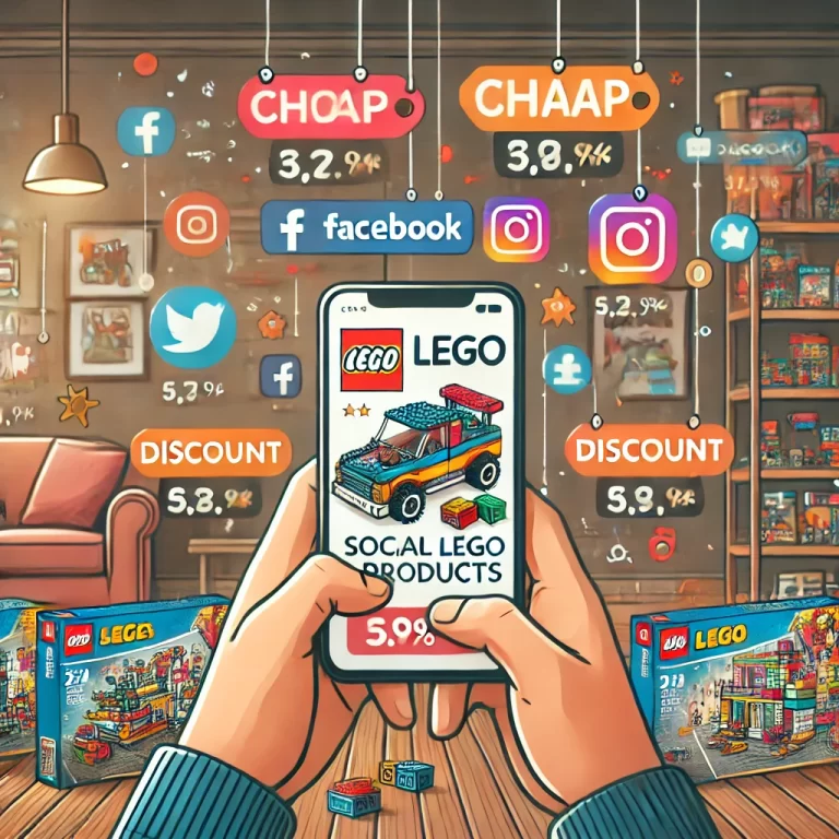 How to Buy Cheap LEGO Products Through Social Media Sales