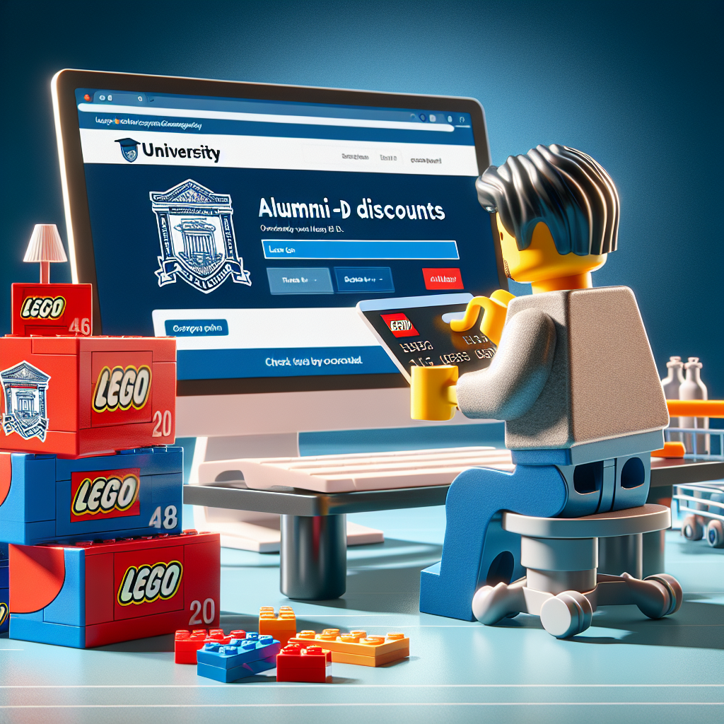 How to Buy Cheap LEGO Products Through University or Alumni Discounts