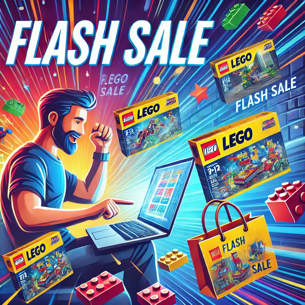 How to Buy Cheap LEGO Products via Flash Sales