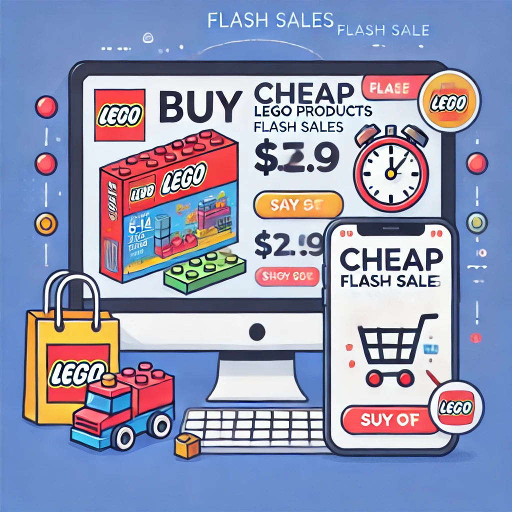 How to Buy Cheap LEGO Products via Flash Sales