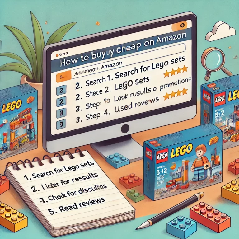 How to Buy Cheap LEGO Sets on Amazon: A Step-by-Step Guide