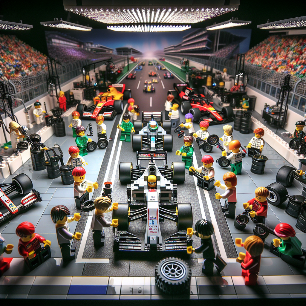 How to Craft a Narrative Around Your LEGO F1 Models