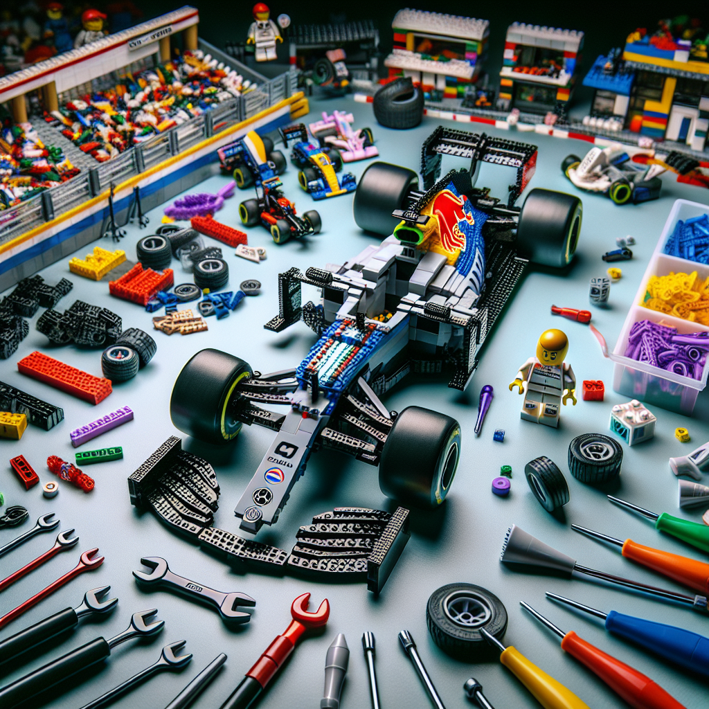 How to Craft a Narrative Around Your LEGO F1 Models