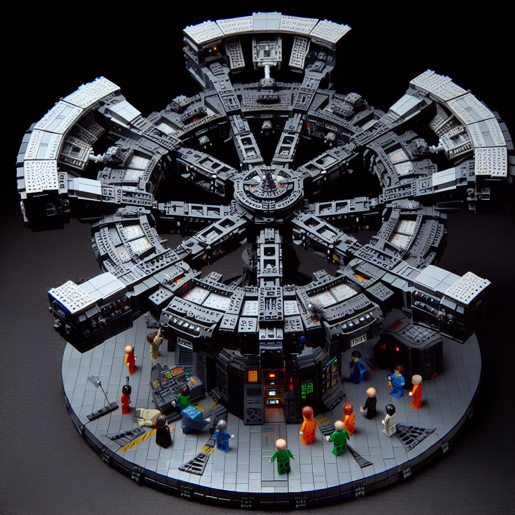 How to Create a Star Wars Scene Using Your LEGO Death Star