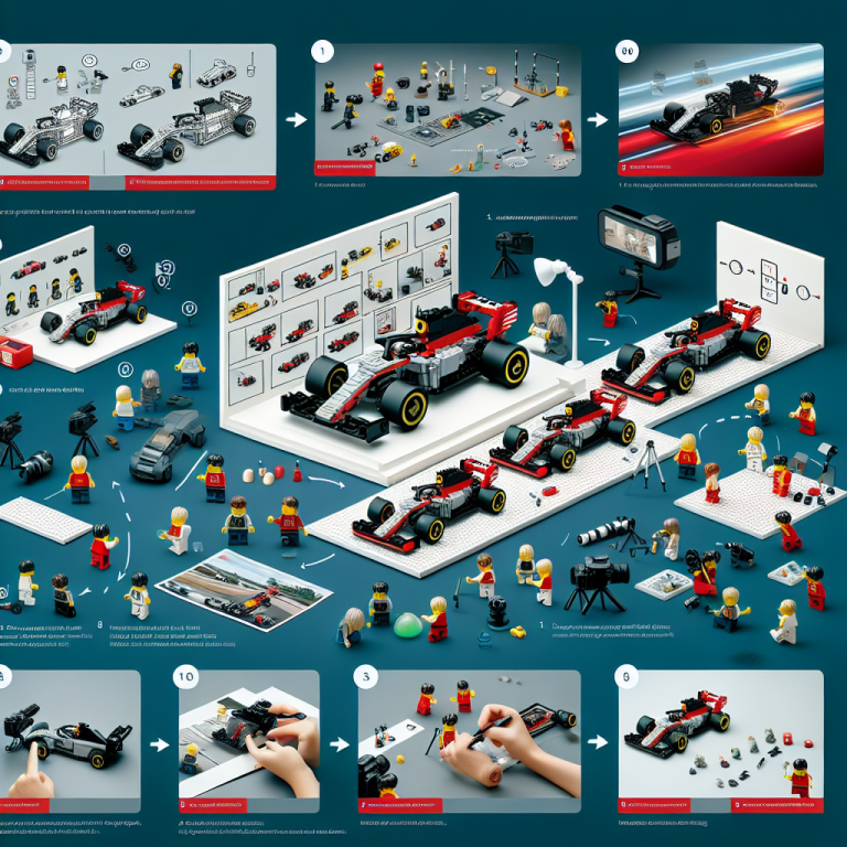 How to Create a Stop-Motion Animation with LEGO F1 Cars