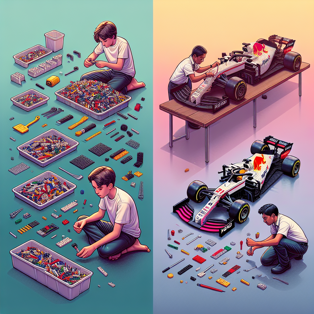 How to Cultivate Patience and Skill with LEGO F1 Projects