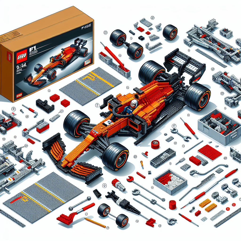 How to Document Your LEGO F1 Building Journey