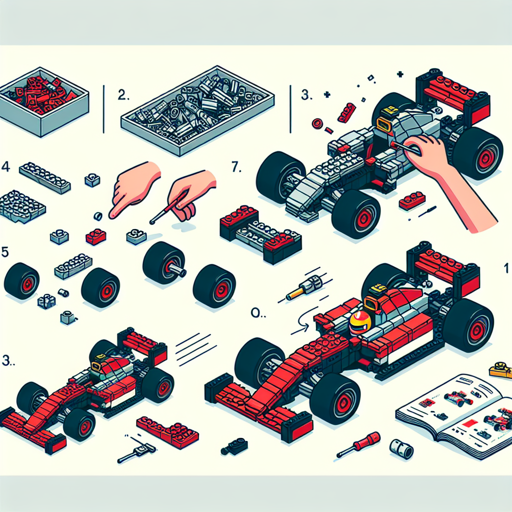 How to Document Your LEGO F1 Building Journey