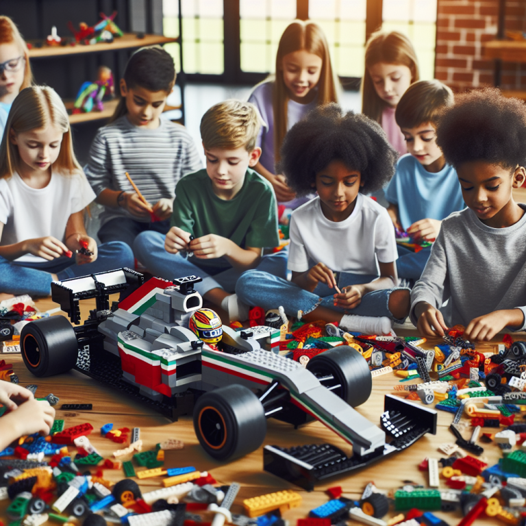 How to Engage Kids with LEGO F1 Builds