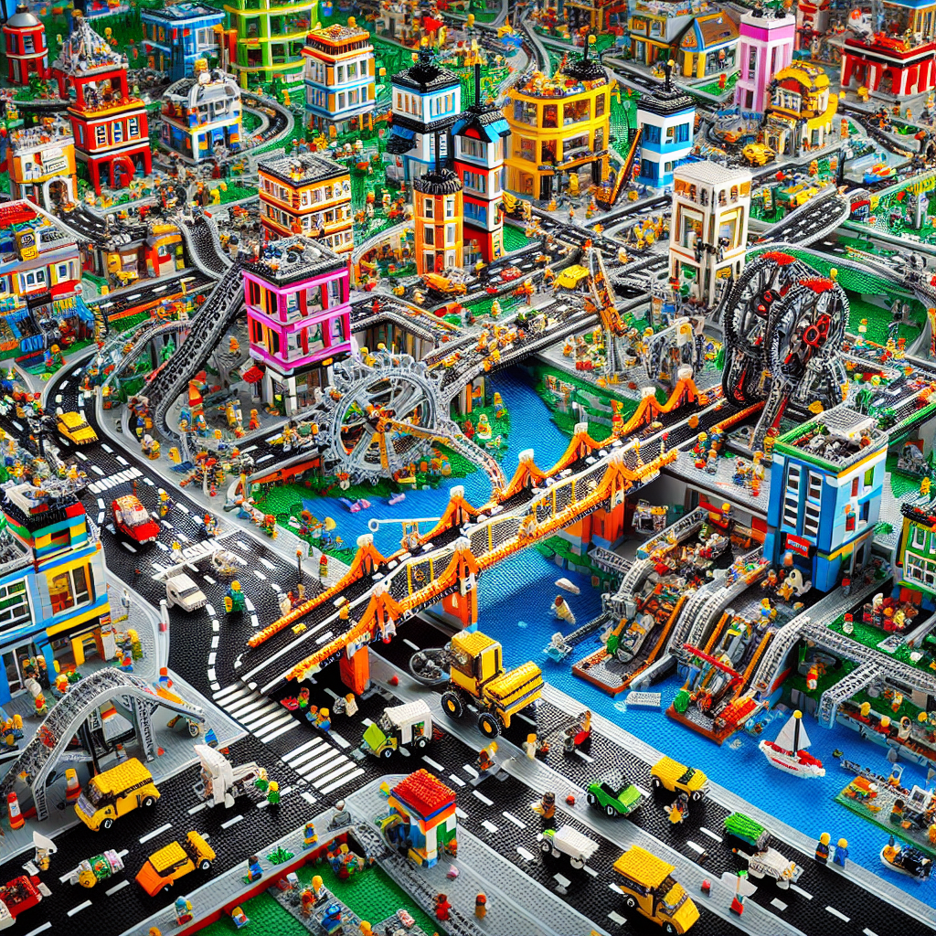 How to Incorporate LEGO Technic into Your LEGO City