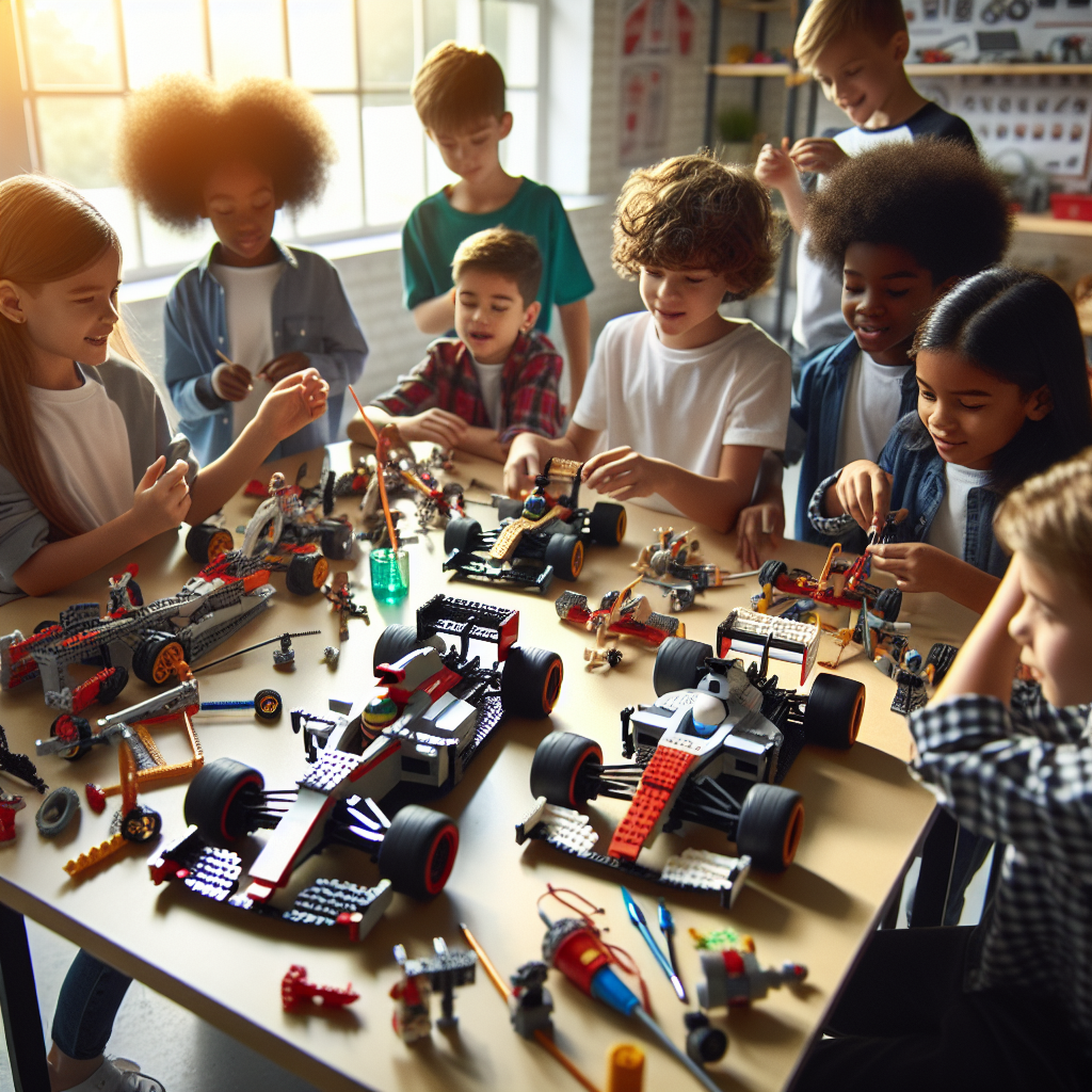 How to Use LEGO F1 Cars to Explore STEM Concepts