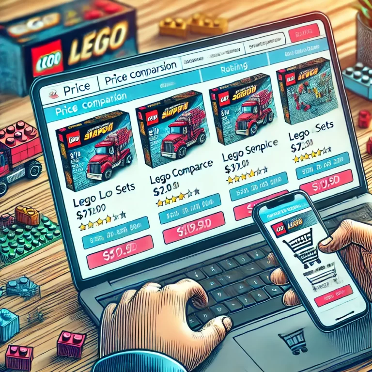 How to Use Price Comparison Tools to Find Cheap LEGO