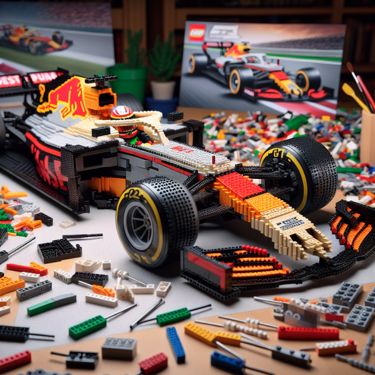 The Art of Crafting Realistic LEGO F1 Cars