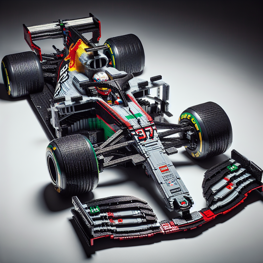 The Art of Crafting Realistic LEGO F1 Cars