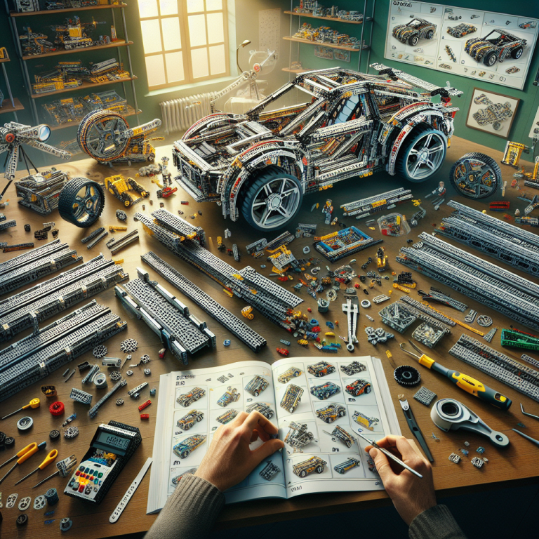 The Best Practices for Building Large LEGO Technic Models