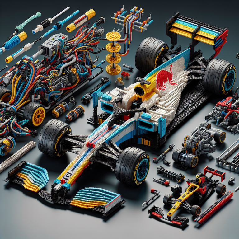 The Challenges of Designing LEGO F1 Cars