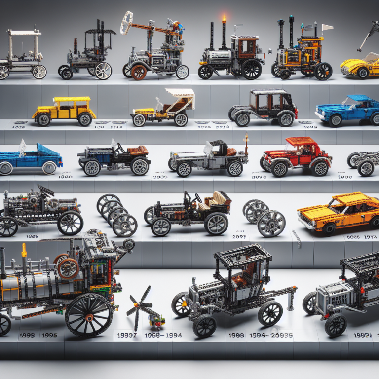 The Evolution of LEGO Technic: From Concept to Innovation