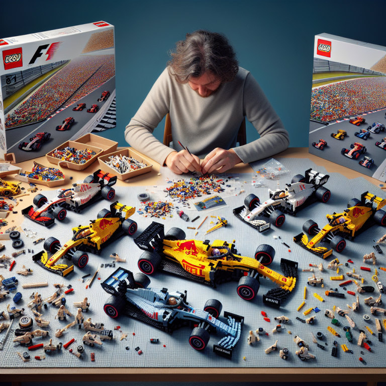 The Joy of Building LEGO F1 Cars: A Builder’s Perspective