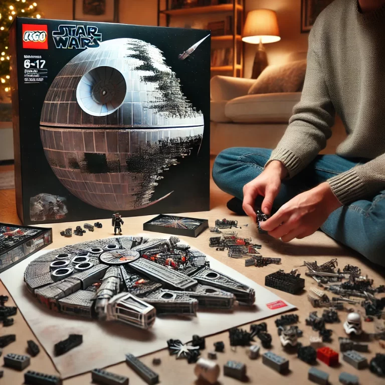 The LEGO Death Star: From Box to Display — A Builder's Journey