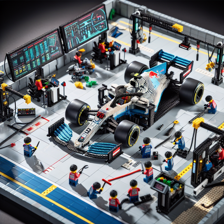 The Role of Technology in Modern LEGO F1 Sets