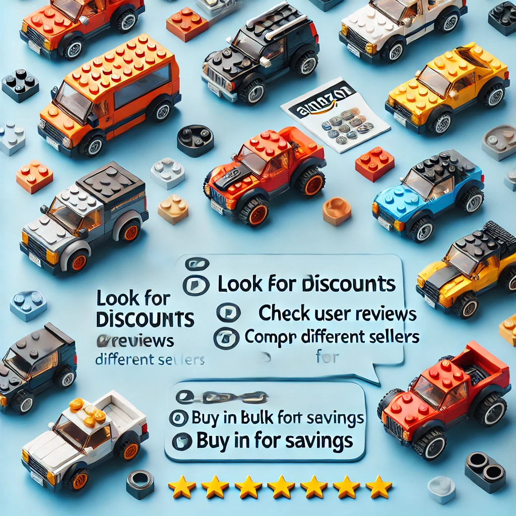 Tips for Buying Cheap LEGO Cars on Amazon